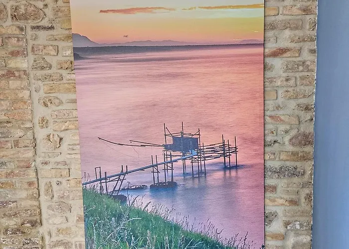 Da Nella Dimora Di Campagna - Maison A Porter Ferienhaus Vasto